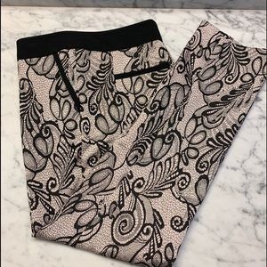 Ankle paisley print pants